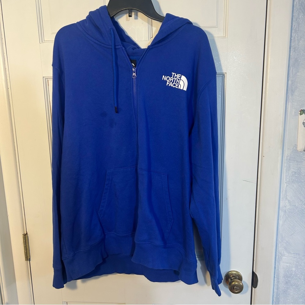 The North Face Blue Full-Zip Hoodie